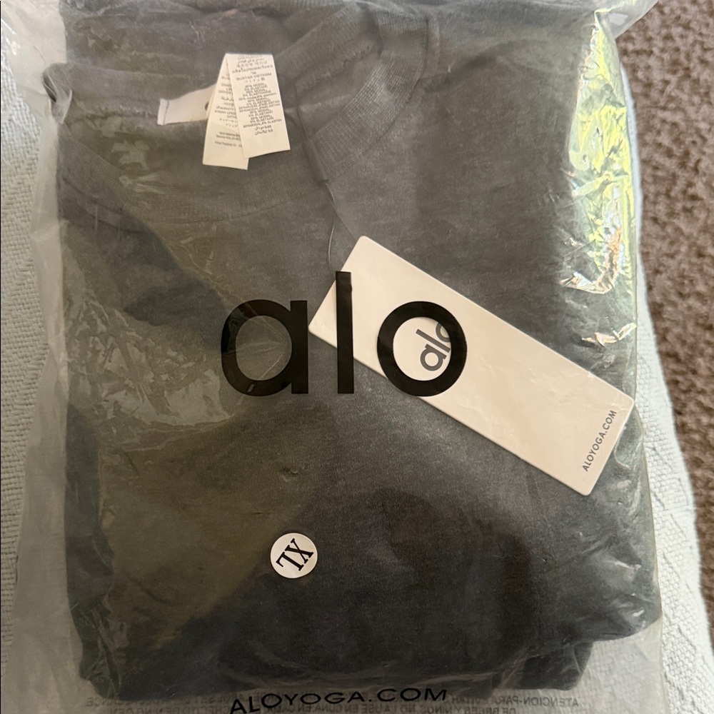 ALO Yoga Gray Track Pants